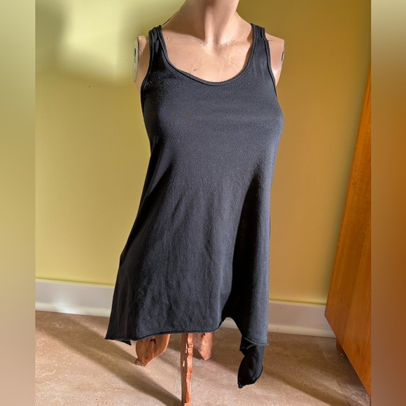 Spring Street Black Lace-Inset Racerback Tank ~ Small - Picture 3 of 8